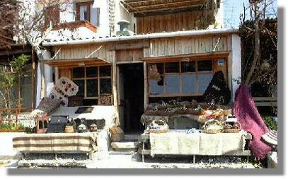 Antique shop on the beach