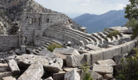 Mountaintop ruins of Termessos