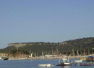 Kemer marina and coastline